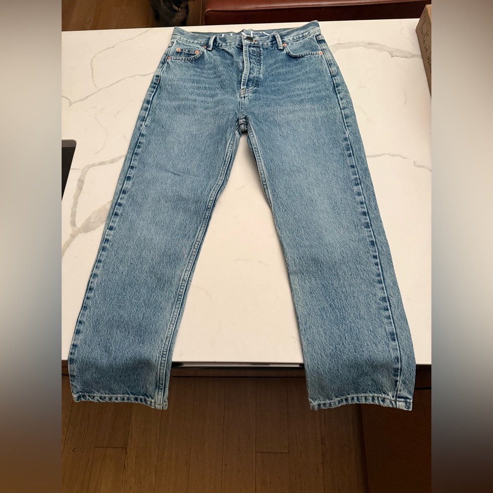 Raey high rise denim